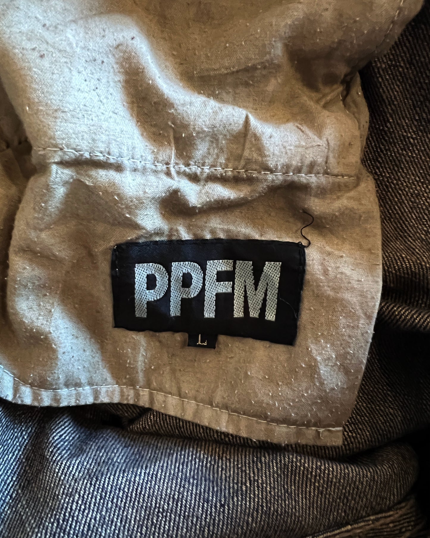PPFM DOUBLE WAISTED JEANS