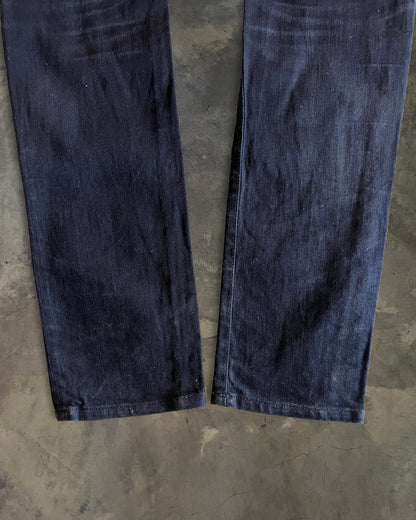 SAINT LAURENT SS2015 D02 FIVE ZIPPER DENIM
