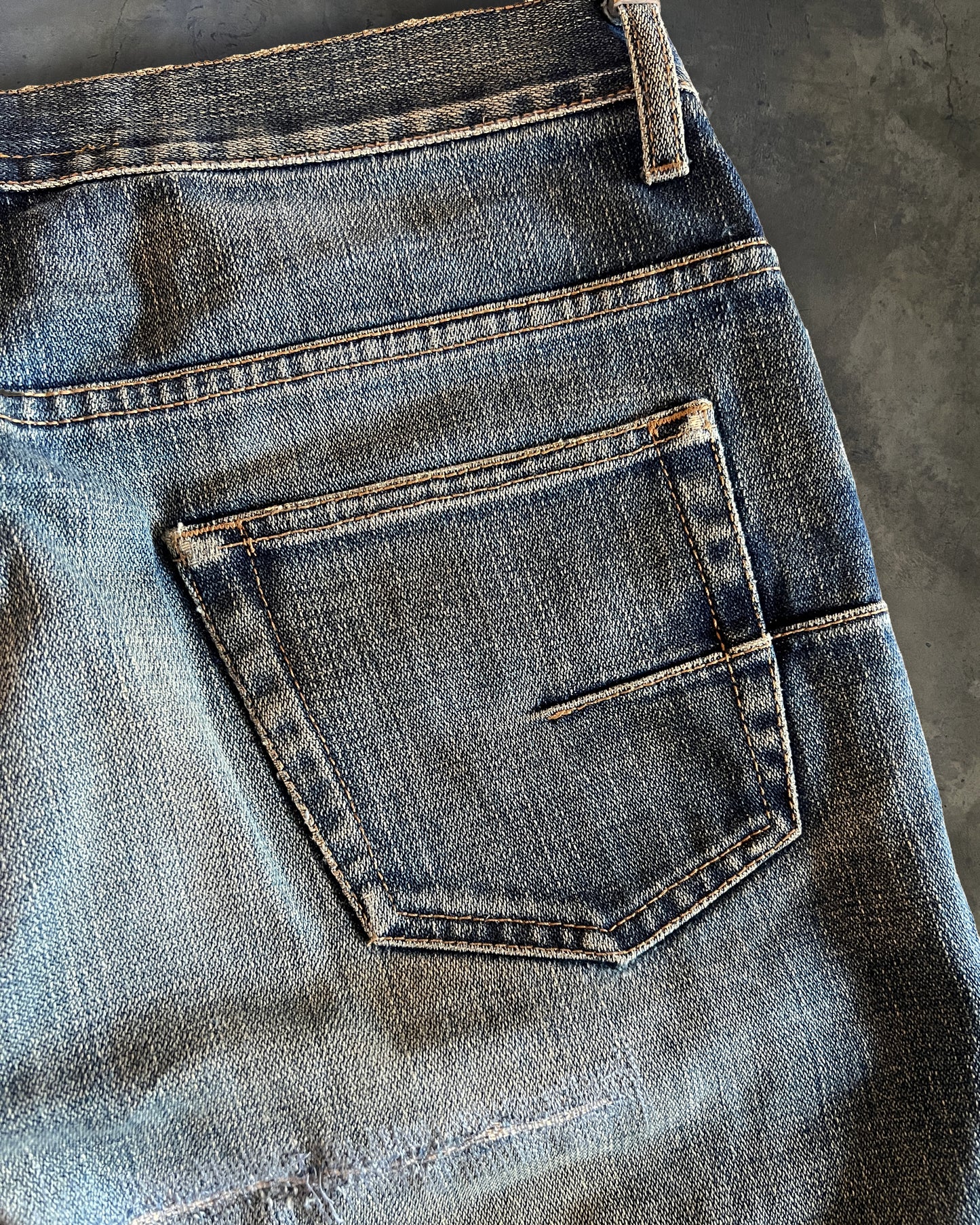 DIOR HOMME SS2011 MUDWASH DENIM