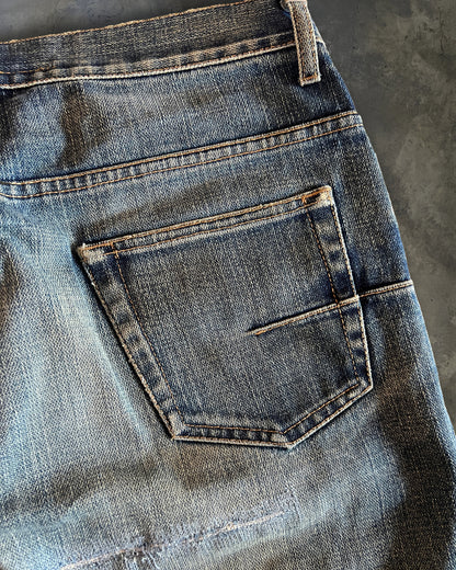 DIOR HOMME SS2011 MUDWASH DENIM