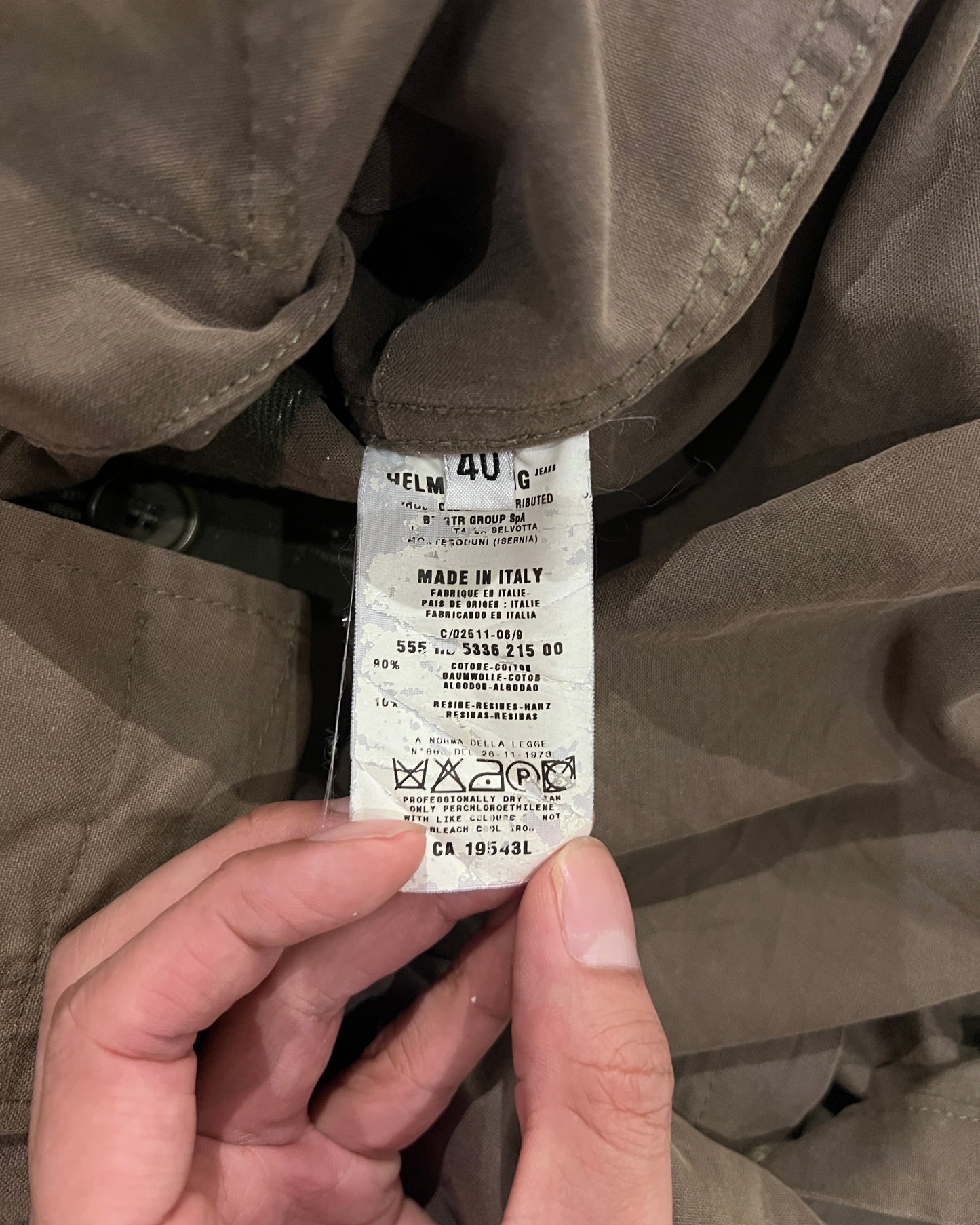 HELMUT LANG 1999 BONDAGE PARKA