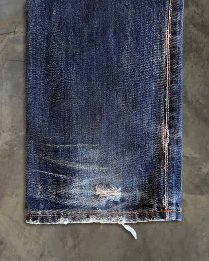 DIOR HOMME SS2005 "BECK" VINTAGE WASH DAUPHIN DENIM