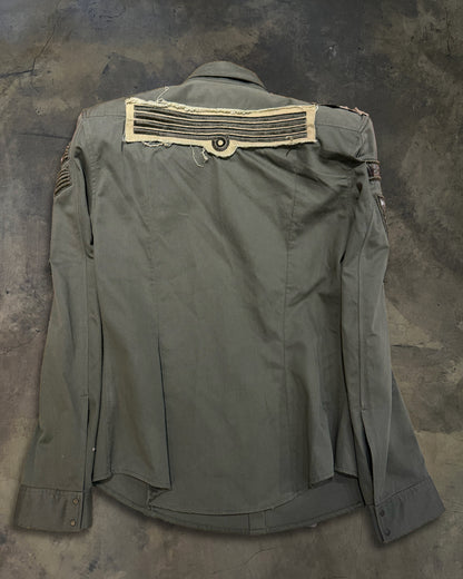 BALMAIN SS2010 MILITARY SHIRT