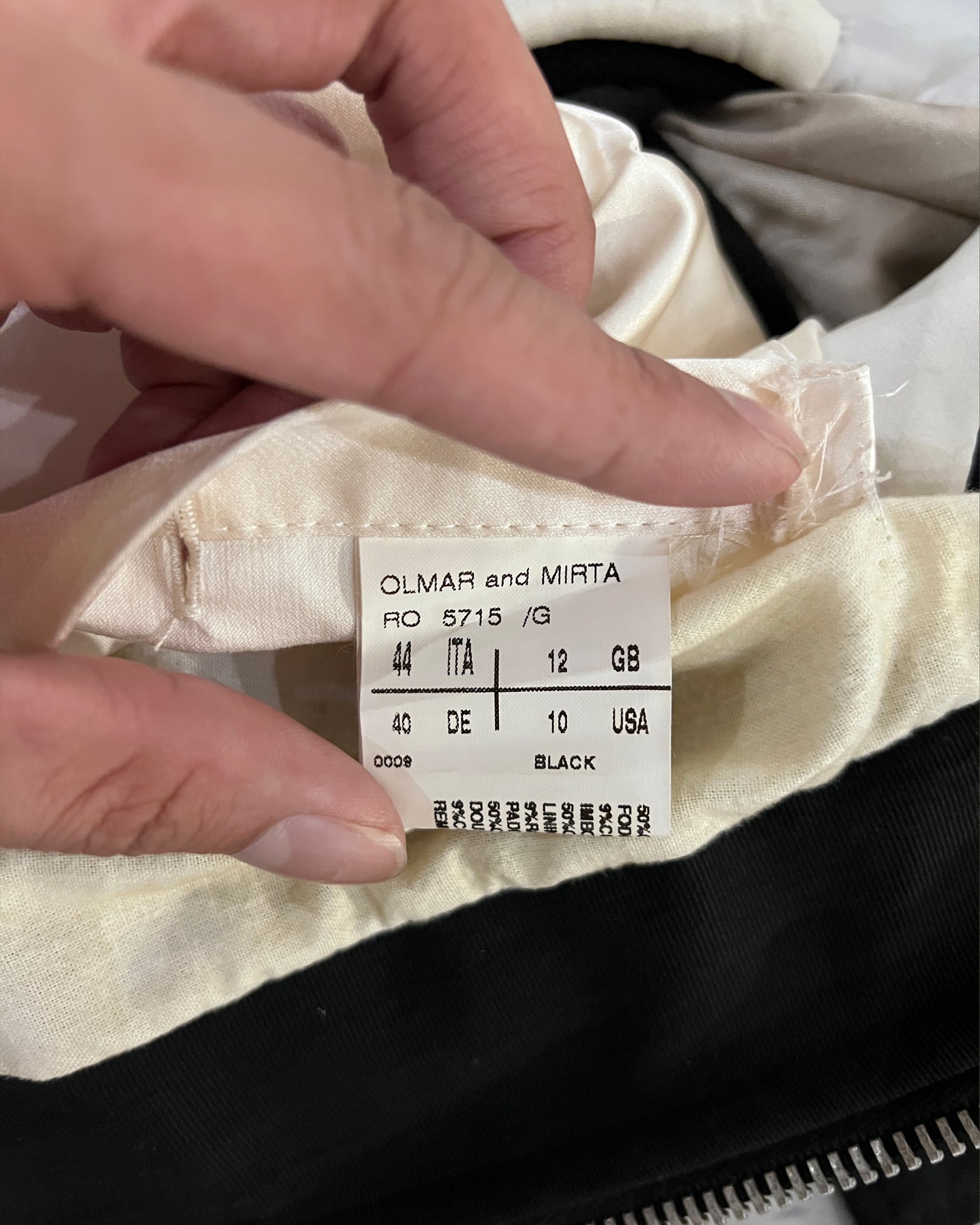 RICK OWENS FW2008 "STAG" DOUBLE COLLAR JACKET