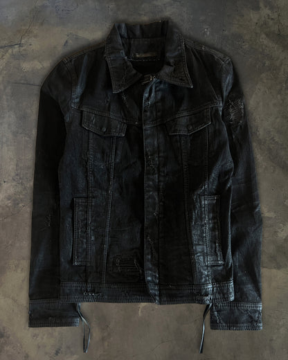 14TH ADDICTION DENIM BIKER JACKET