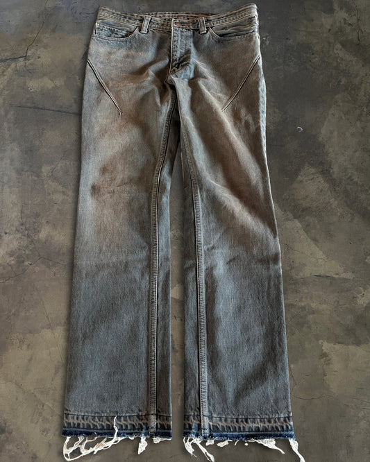 NUMBER (N)INE SS2007 "ABOUT A BOY" MUDWASH PAIN DENIM