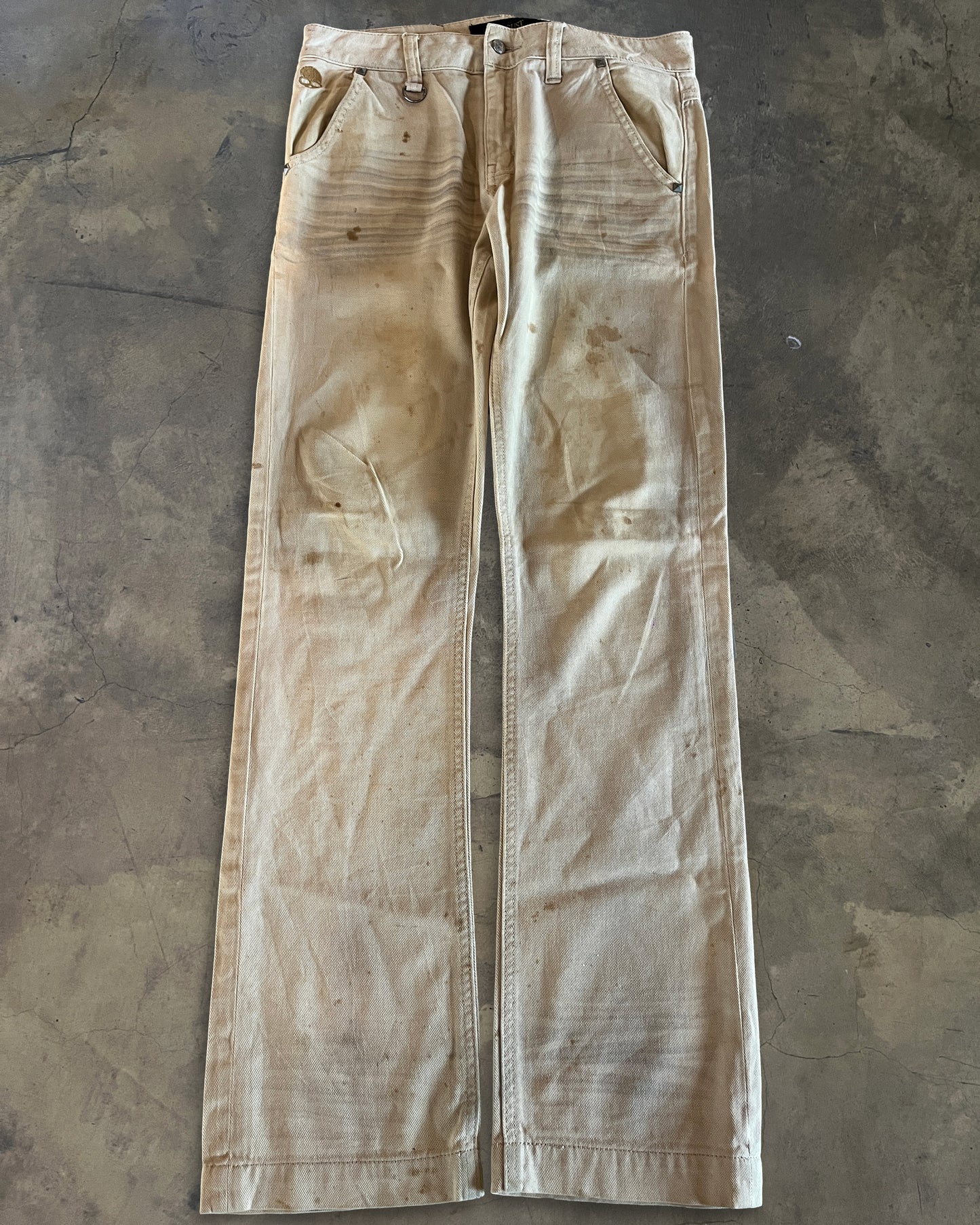 LAGUST MUD SPLATTER DENIM