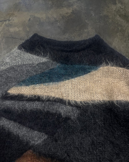 UNDERCOVER AW2002 "WITCHES CELL DIVISION" MOHAIR SWEATER