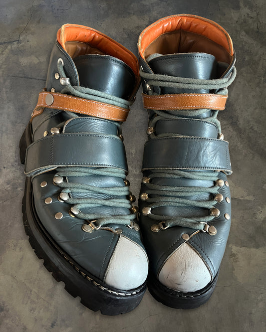 UNDERCOVER SS2010 "LESS BUT BETTER" HIKING BOOTS