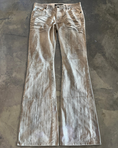 FUGA WHITE CLAW MARK DENIM