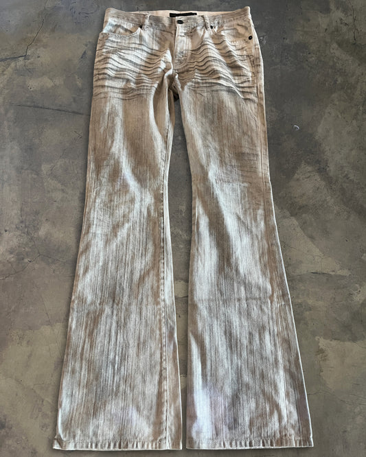 FUGA WHITE CLAW MARK DENIM