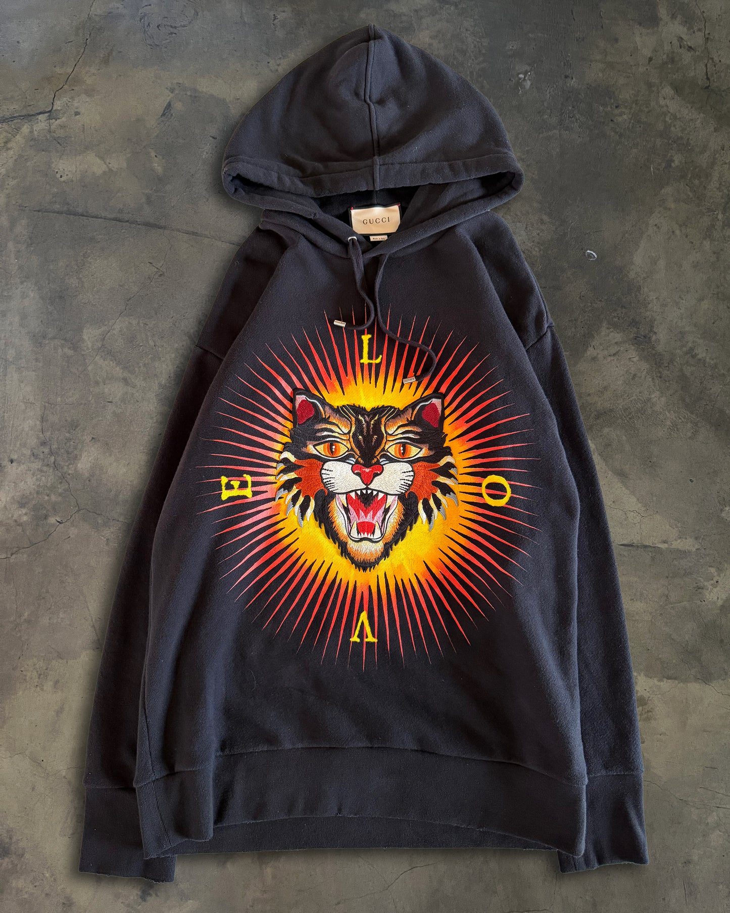 GUCCI MODERN FUTURE TIGER HOODIE