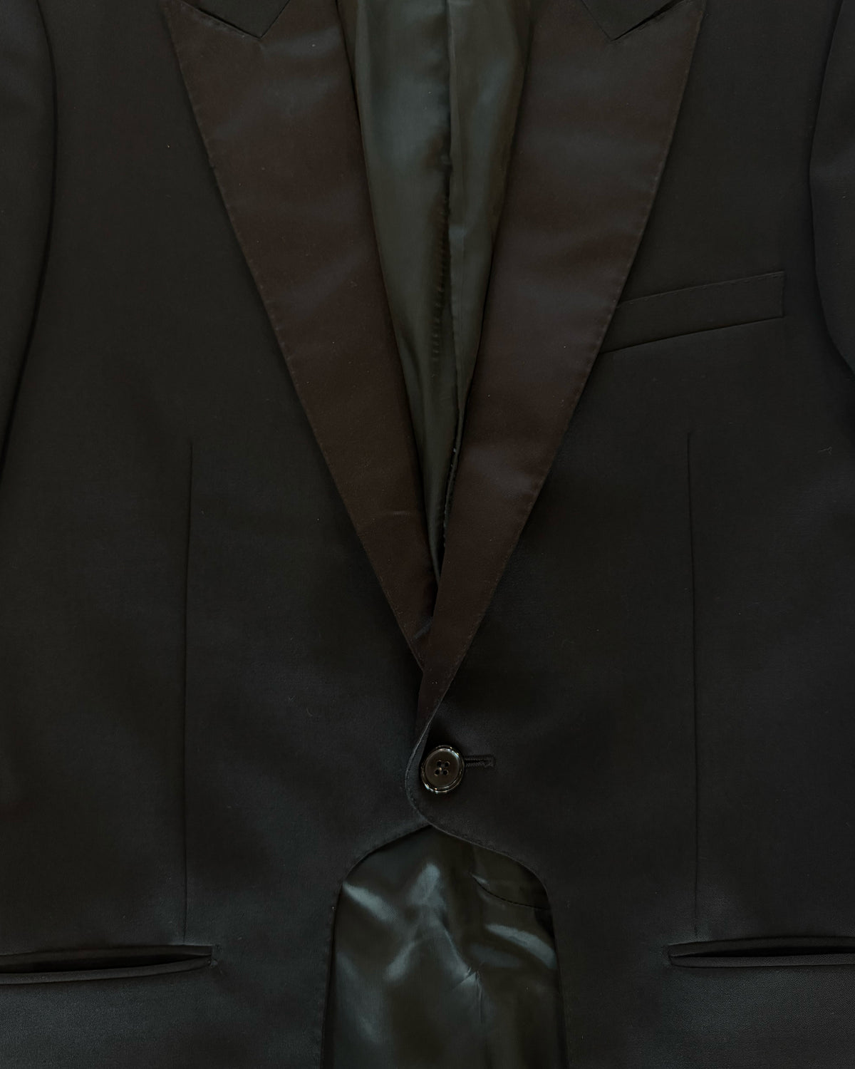 DIOR HOMME AW2005 CUTAWAY TUXEDO BLAZER