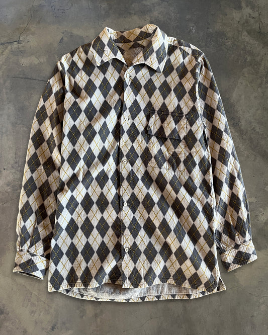 GENERAL RESEARCH AW2001 ARGYLE SHIRT