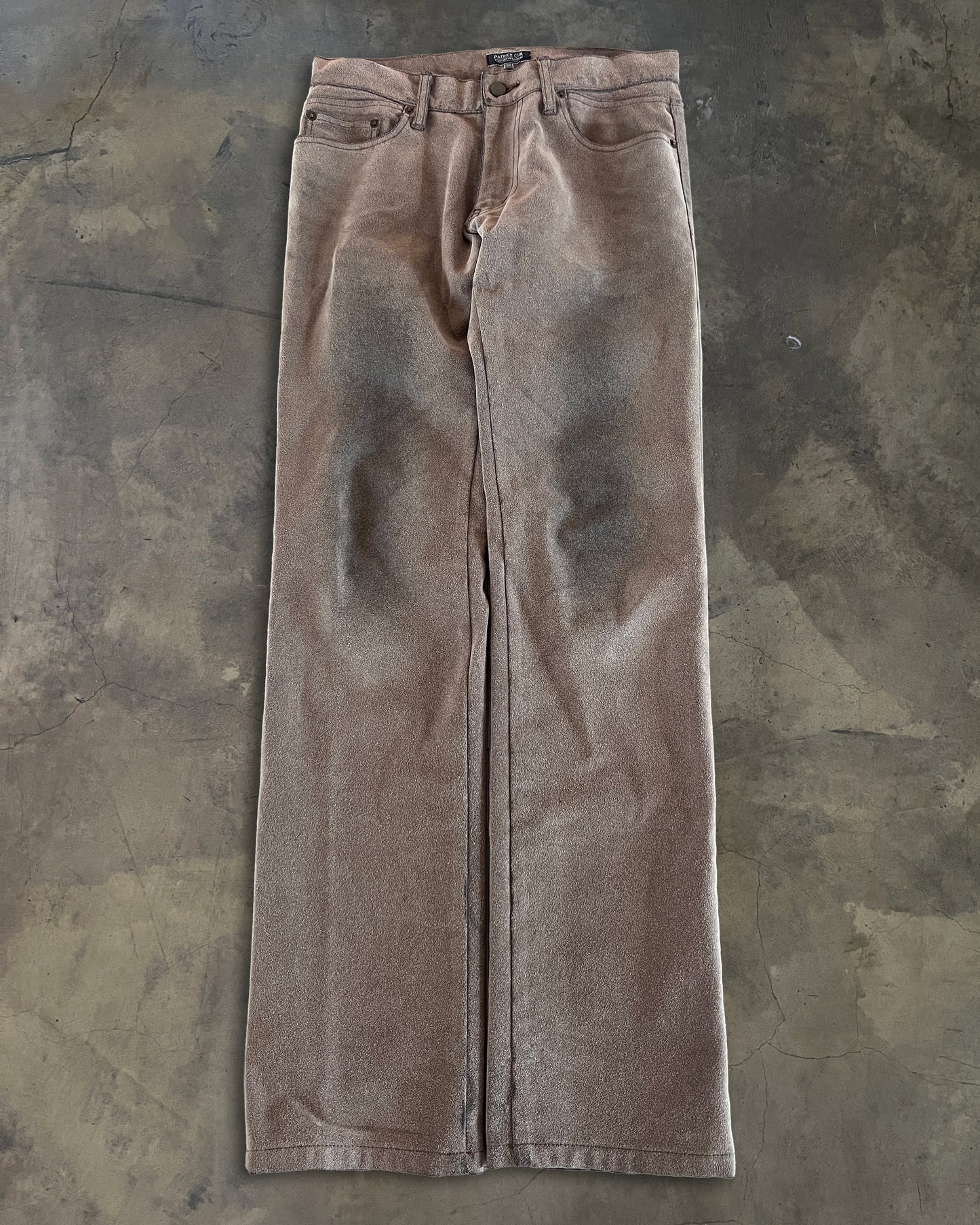 PATRICK COX SUEDE TROUSERS