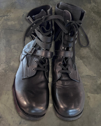 NUMBER NINE SS2006 "WELCOME TO THE SHADOW" COMBAT BOOTS