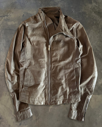 RICK OWENS WASHED CALF MOLINO JACKET
