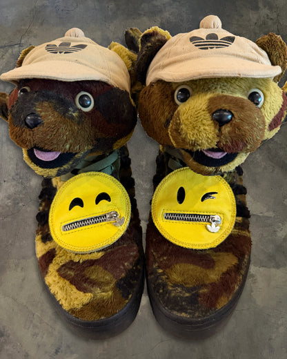 JEREMY SCOTT X ADIDAS CAMO PANDA SNEAKER