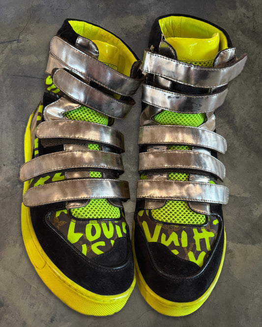 LOUIS VUITTON X STEPHEN SPROUSE 2001 GRAFFITI HIGH TOPS