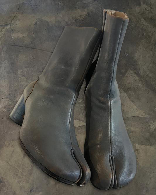 MAISON MARGIELA TURQOISE TABI HEELS