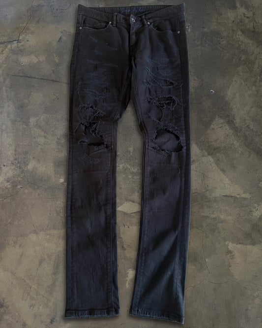 GOSTAR DE FUGA DISTRESSED SKINNY DENIM