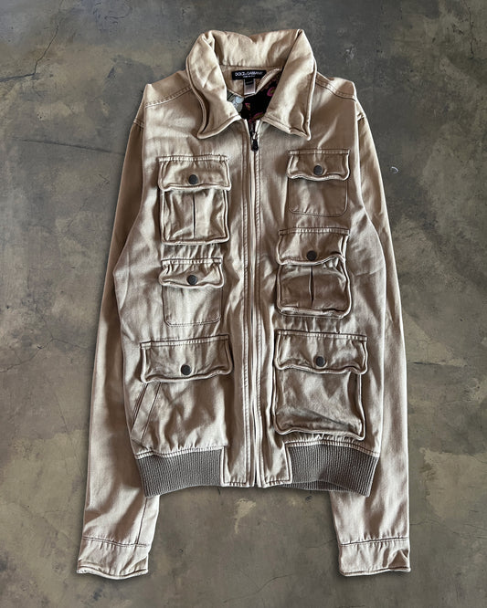 DOLCE & GABBANA AW 2007 SIX POCKETS JACKET