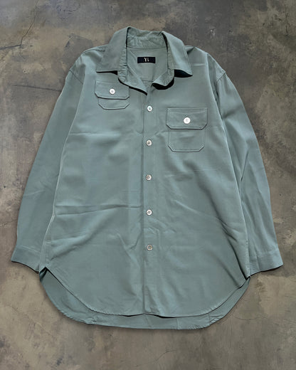 YOHJI YAMAMOTO Y'S ASYMETTRICAL POCKET BUTTON UP