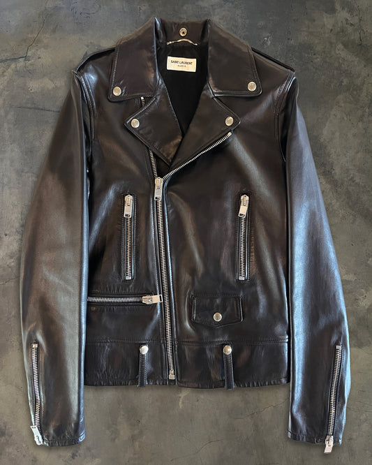 SAINT LAURENT FW2014 L01 BIKER JACKET