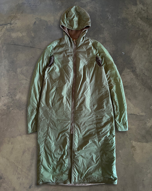 RICK OWENS SS2005 SCORPIO NYLON PADDED JACKET
