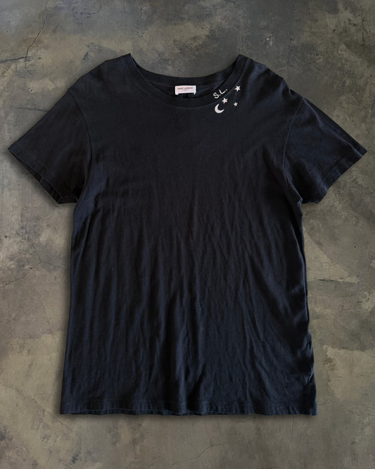 SAINT LAURENT 2016 BLACK STAR TEE