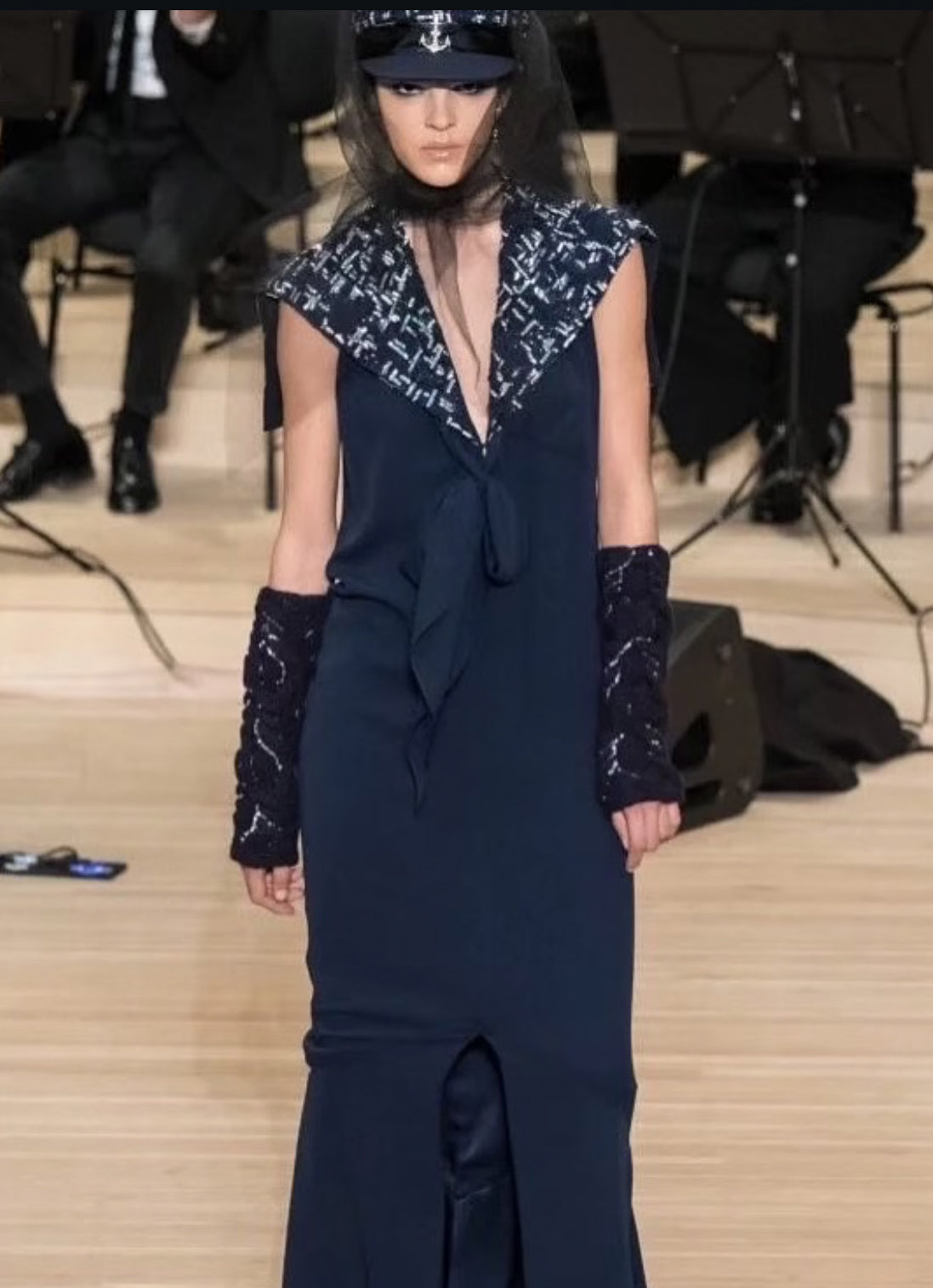 CHANEL PRE FALL 2018 RUNWAY ARM WARMERS