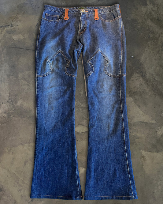 OBELISK FLARED JEANS