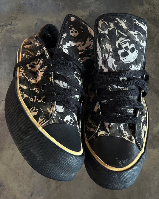 NUMBER (N)INE SS2001 "TIME MIGRATION" SKULL SNEAKERS