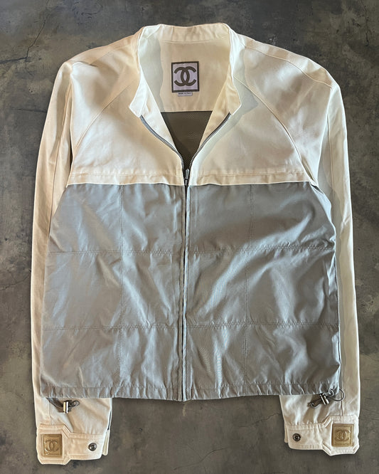 CHANEL SPORT SS2001 BLOUSON TRACK JACKET