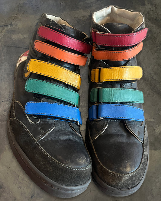 JCDC VELCO STRAP SHARK HIGH TOPS