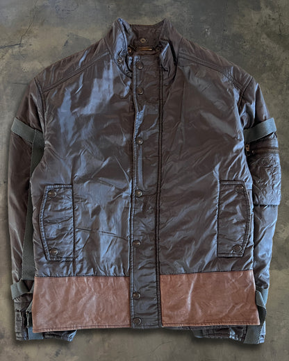 DOLCE GABBANA 2003 MILITARY BONDAGE BOMBER