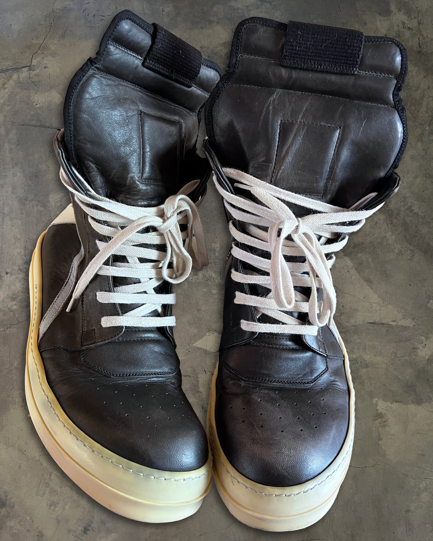 RICK OWENS AW2015 GEOBASKET