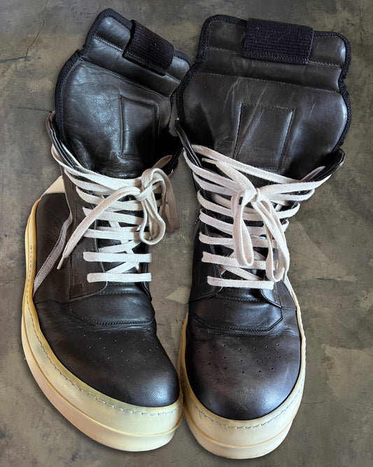 RICK OWENS AW2015 GEOBASKET