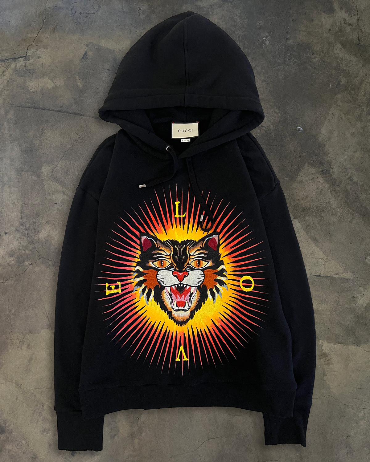 GUCCI MODERN FUTURE TIGER HOODIE