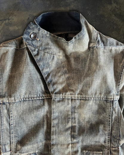 RICK OWENS SS2010 "RELEASE" DARK DUST SLAVE JACKET