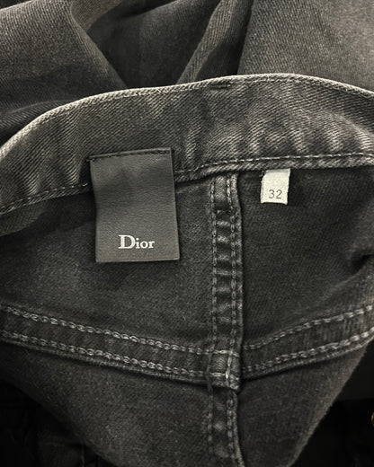 DIOR HOMME FW2010 DISTRESSED DENIM