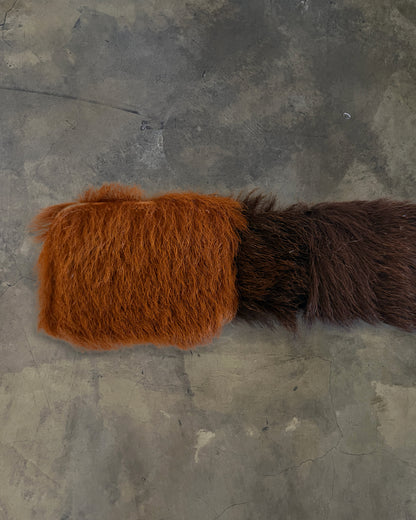 PRADA FW2017 RUNWAY TWO TONE COWHIDE BELT