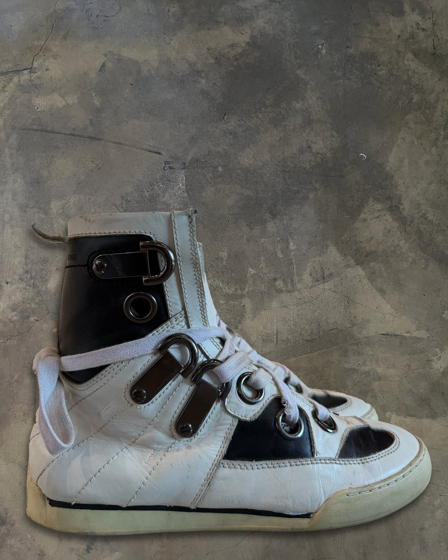 DIOR HOMME SS2009 B92 HIGH TOP SNEAKERS