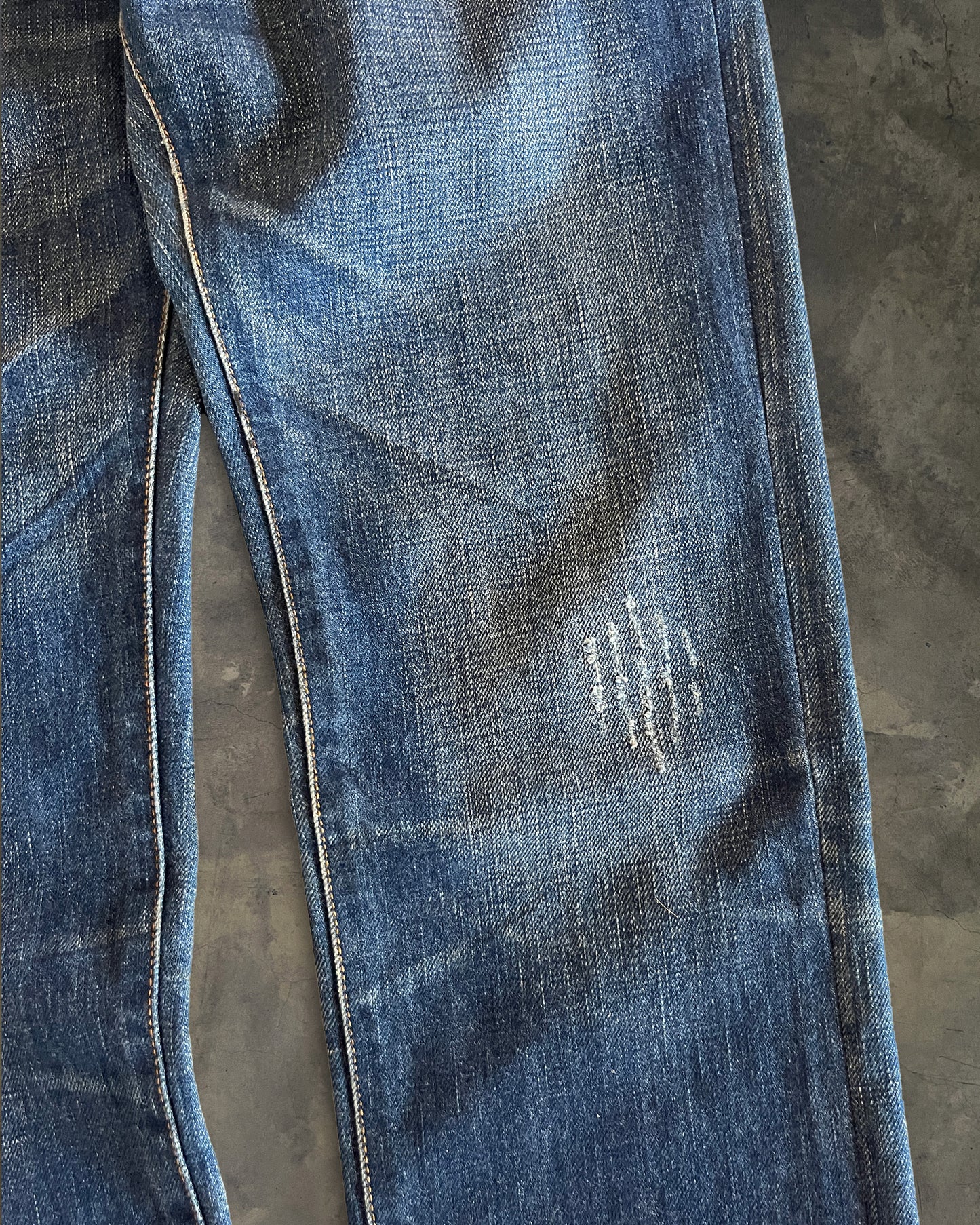 DIOR HOMME AW2008 "LUMIERE DU NORD" CLAWMARK DENIM