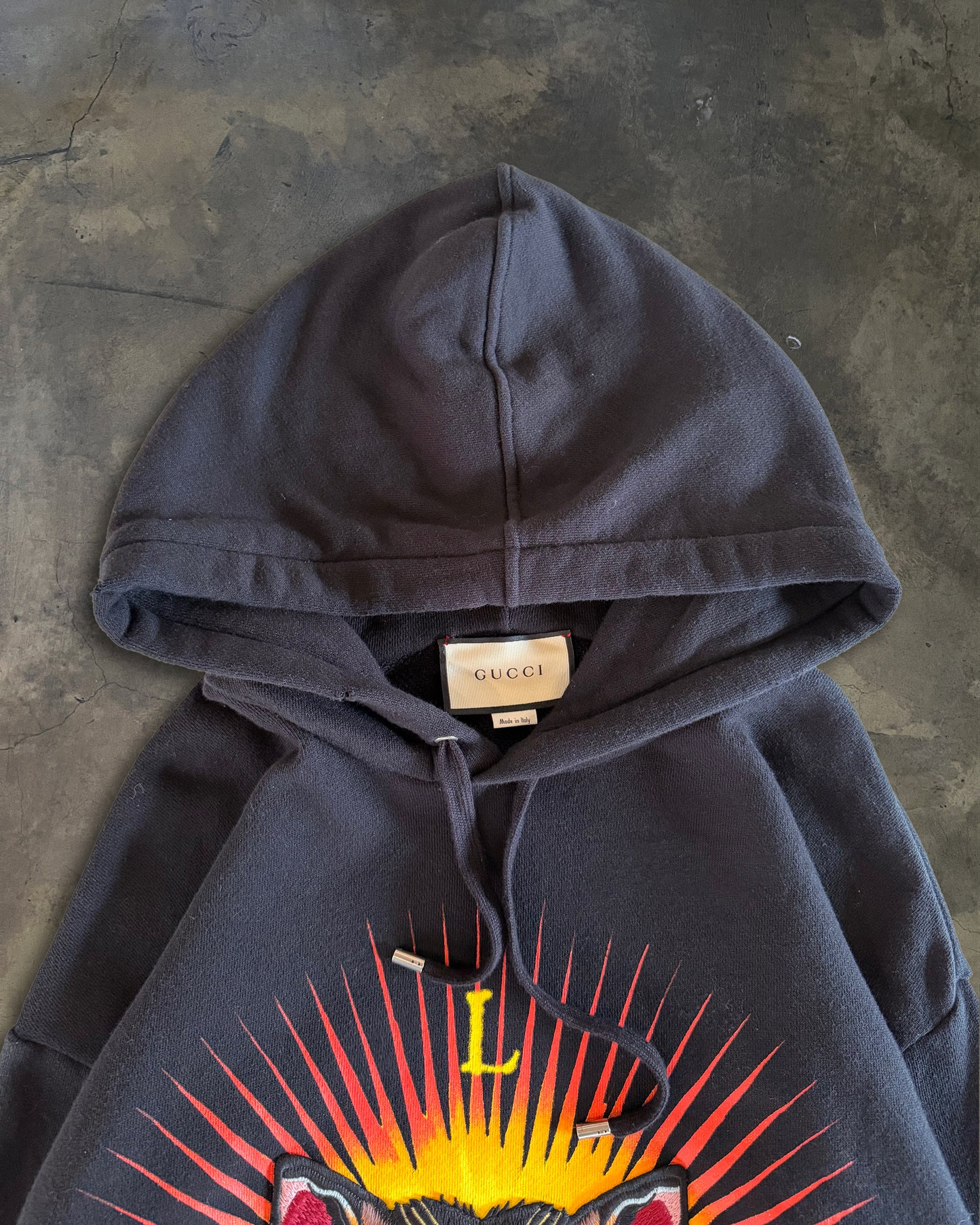 GUCCI MODERN FUTURE TIGER HOODIE