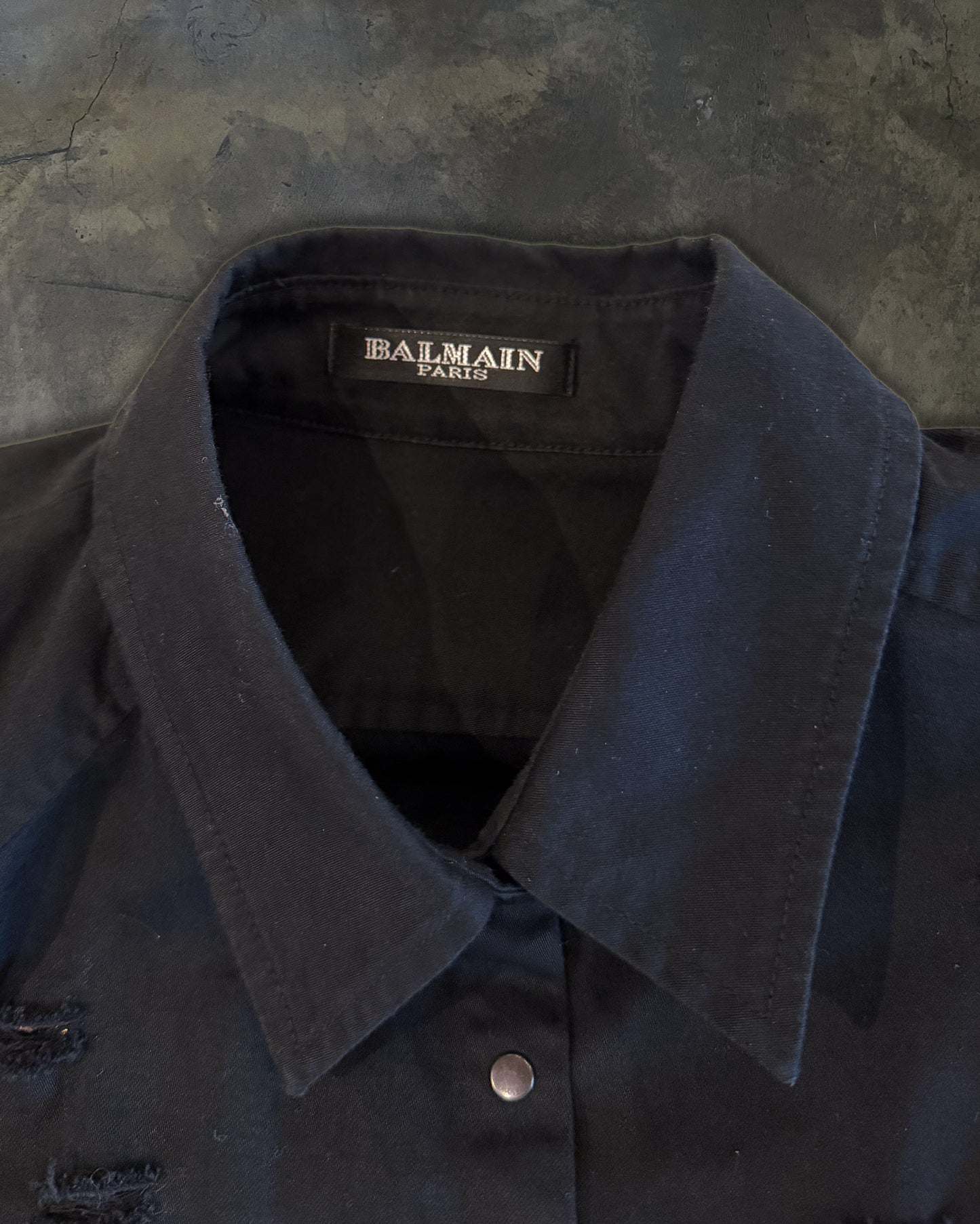 BALMAIN SS2011 EMBELLISHED SEQUIN SHIRT