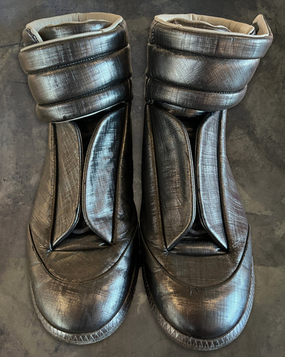 MAISON MARGIELA SS2016 METTALIC HIGH TOP FUTURES