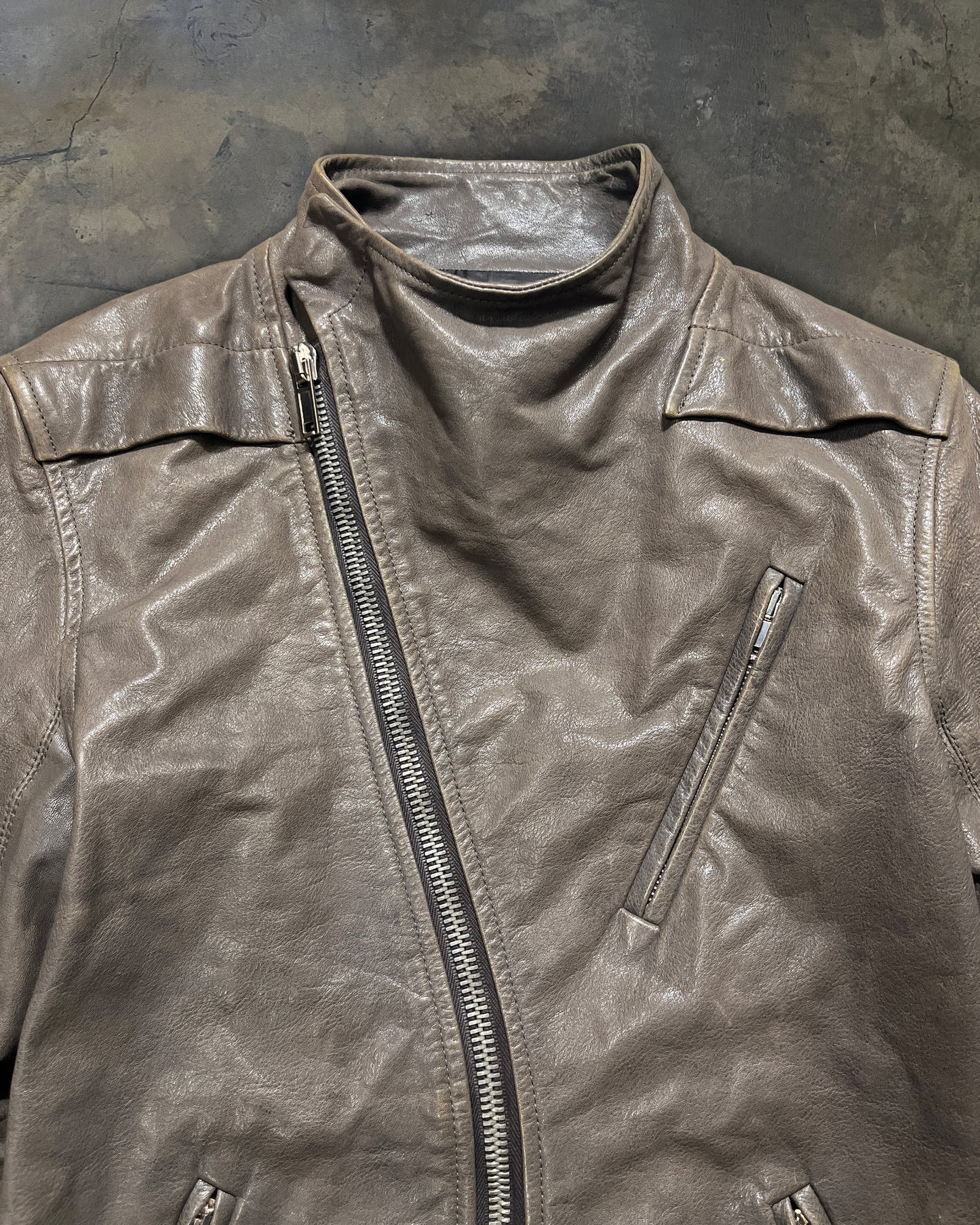 RICK OWENS SS2011 "ANTHEM" SLAVE JACKET