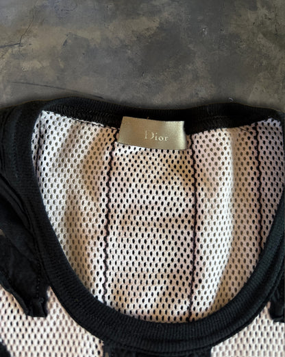 DIOR HOMME SS2006 FLAG MESH TANK
