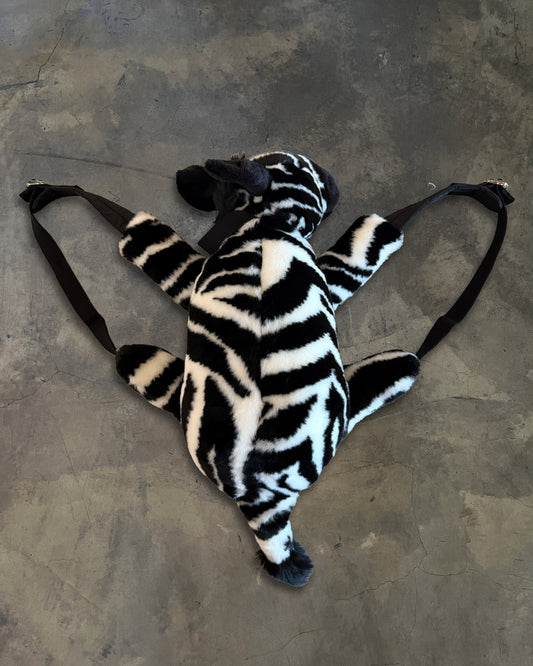 DOLCE GABANNA AW2017 ZEBRA BACKPACK